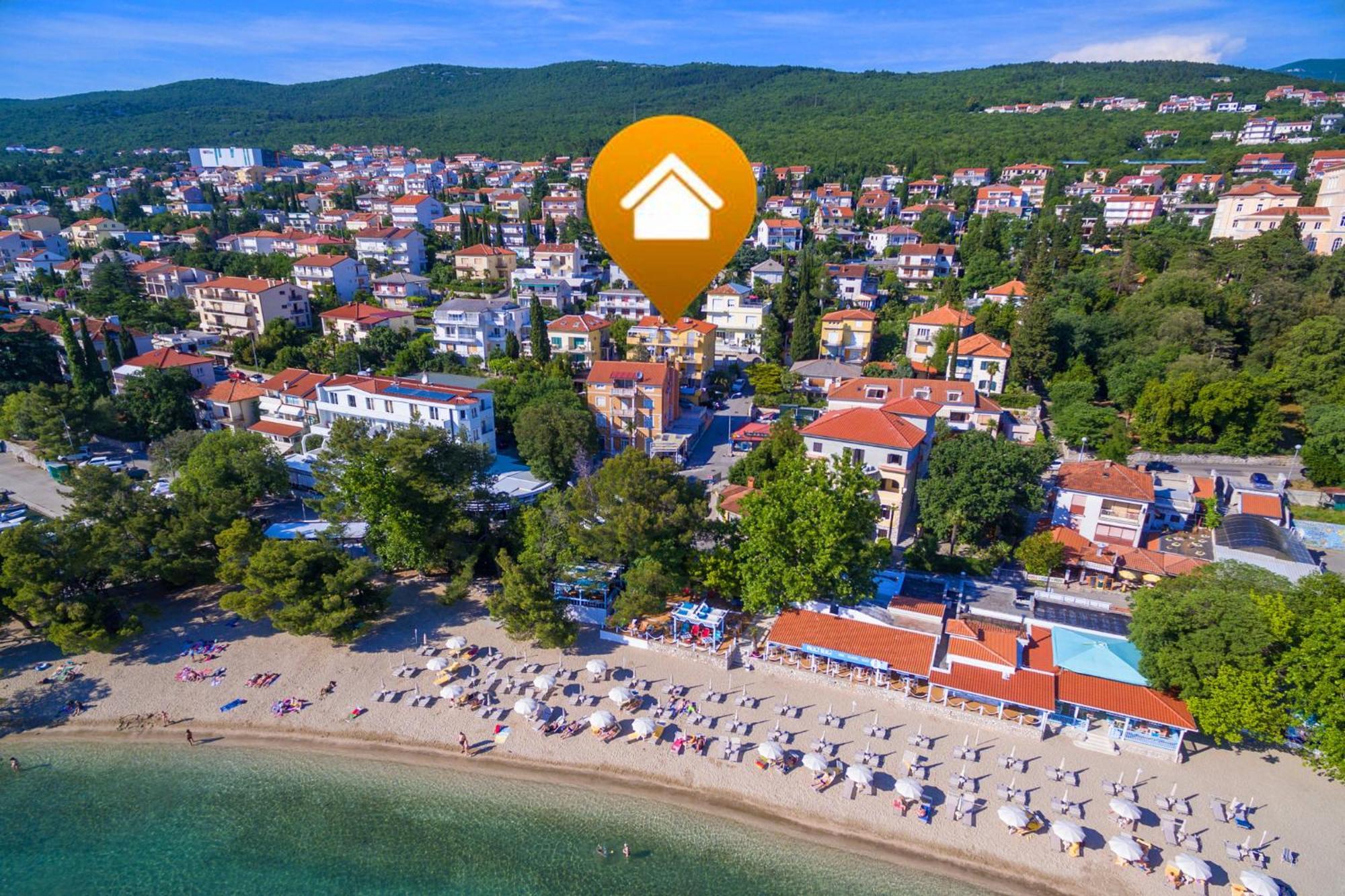 Duerr Apartman Crikvenica Kültér fotó