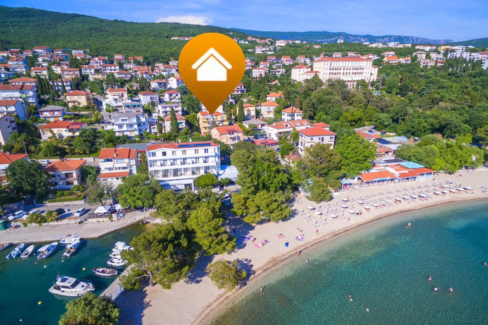 Duerr Apartman Crikvenica Kültér fotó